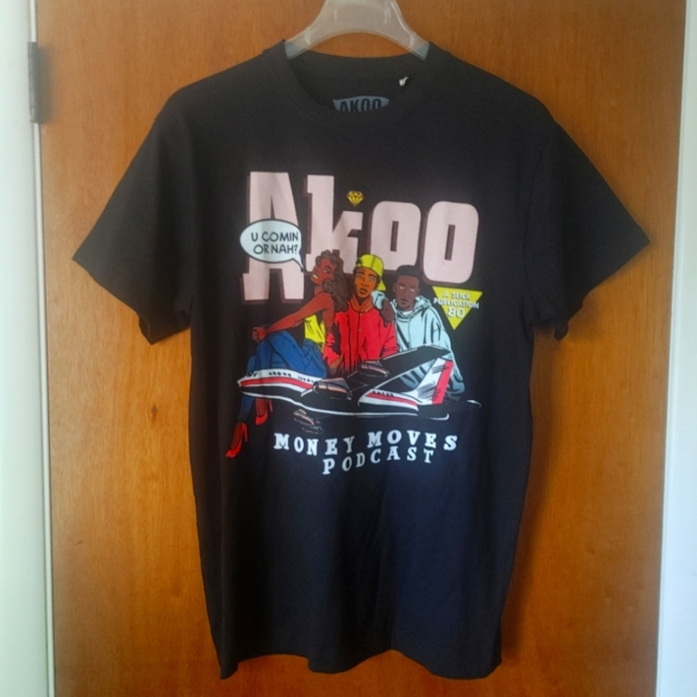 AKOO Money Moves T-shirt mens size XL New with Tags!